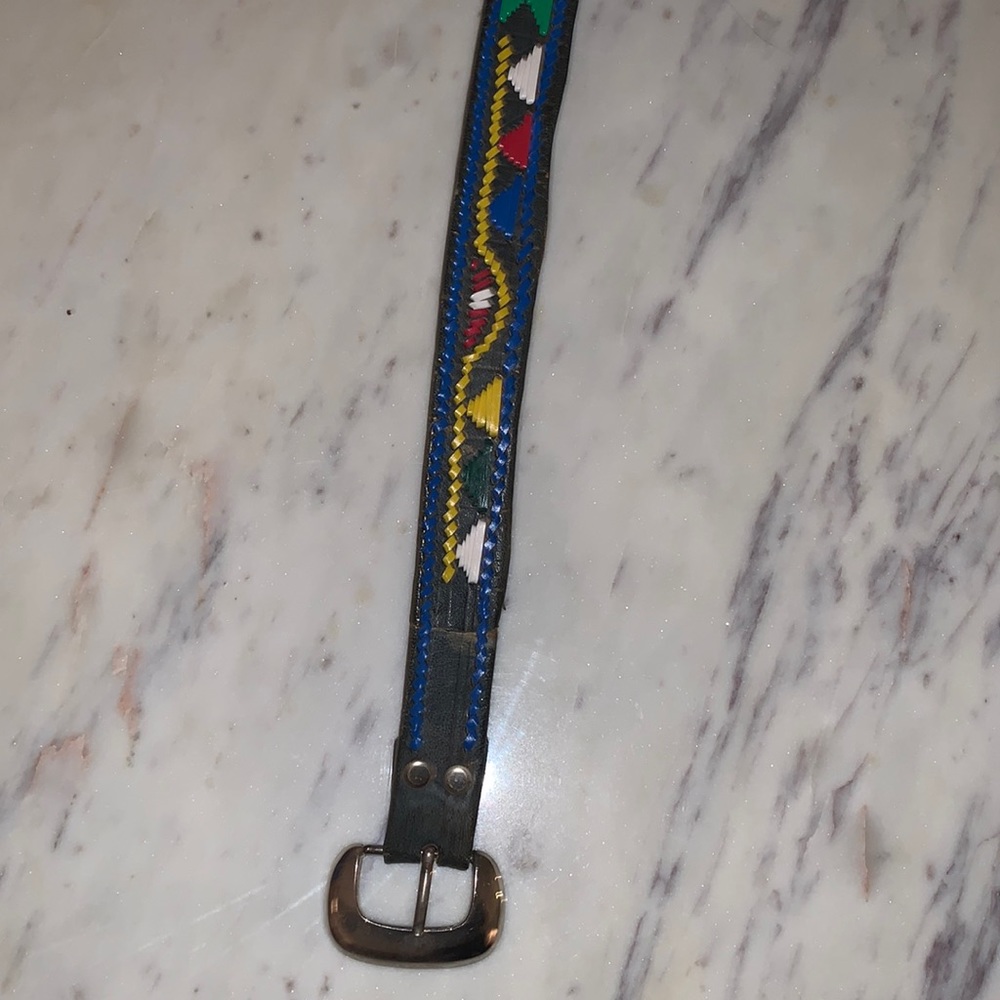 Southwest pattern belt